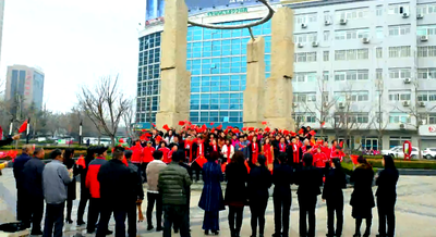 戴花园社区“我和我的祖国”主题党日红歌快闪